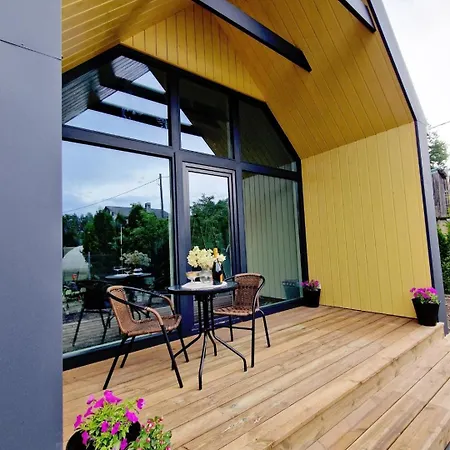 Atputas Comfort Cabin House Kalngale Exterior photo